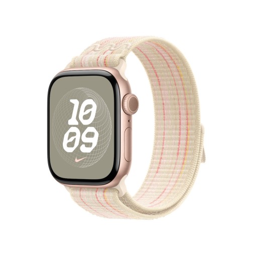 42mm Starlight/Pink Nike Sport Loop