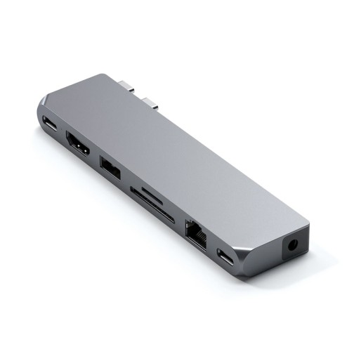 Satechi PRO Hub Max Space Gray adapter