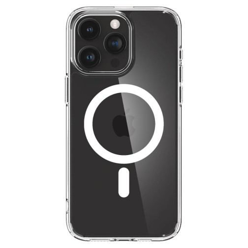 Spigen iPhone 15 Pro Max case with MagSafe - Clear White