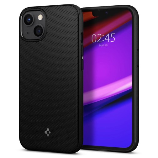 Spigen iPhone 13 case - Armor (MagFit) Matte Black