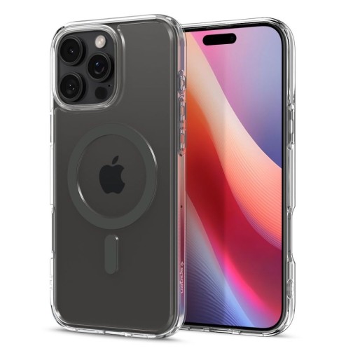 Spigen iPhone 16 Pro case with MagSafe - Clear Graphite