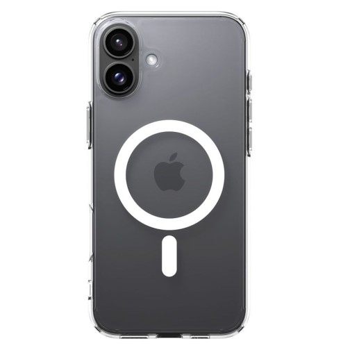 Spigen iPhone 16 Plus case with MagSafe - Clear White