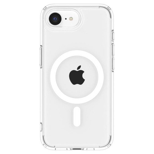 Spigen iPhone 16e case with MagSafe - Clear White
