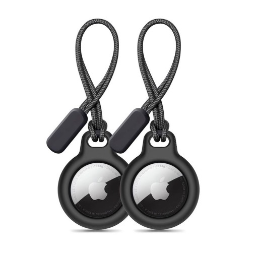 Tech-Protect Apple AirTag Rough Chain case - Black (2x Pack)