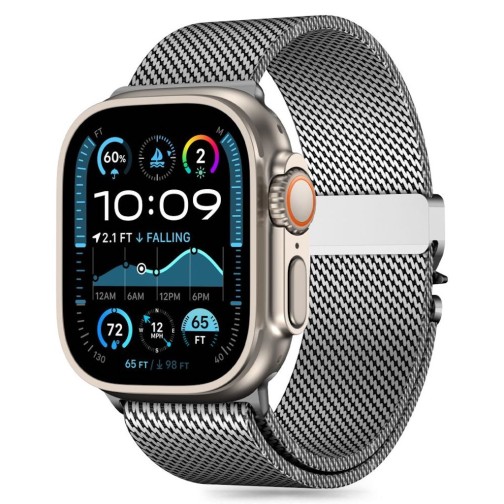 44/45/46/49mm Tech-Protect Milano Band - Silver
