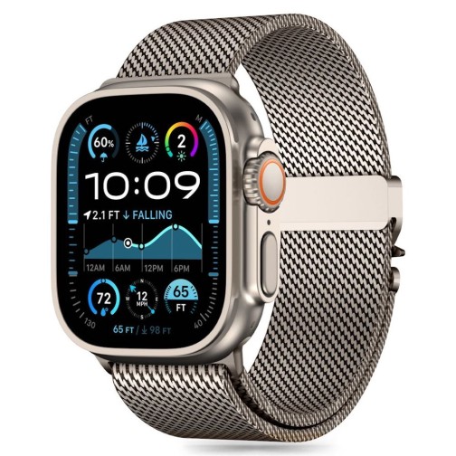 44/45/46/49mm Tech-Protect Milano Band - Titanium