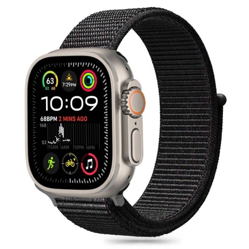 40/41/42mm Tech-Protect NYLON band - Black