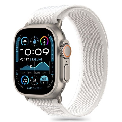 44/45/46/49mm Tech-Protect NYLON band - Crayon Grey