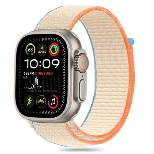 44/45/46/49mm Tech-Protect NYLON band - Cream