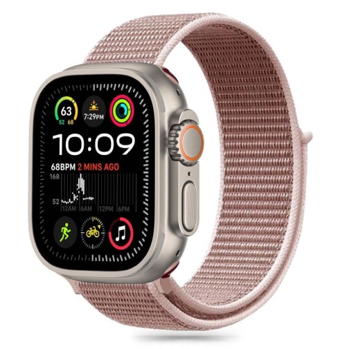40/41/42mm Tech-Protect NYLON band - Dusty Rose