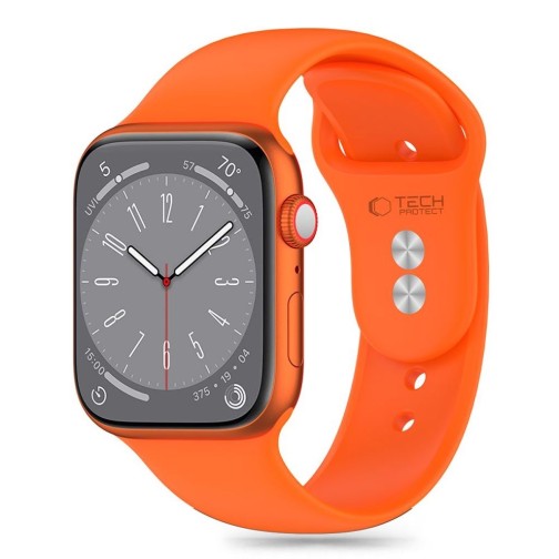 40/41/42mm Tech-Protect Silicone band - Orange