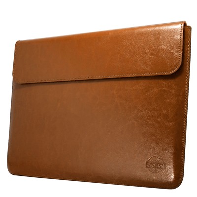 Handmade Leather Case for MacBook Pro 16 - Brown