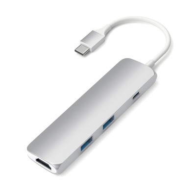 Satechi USB-C 4 Multiport Silver adapter